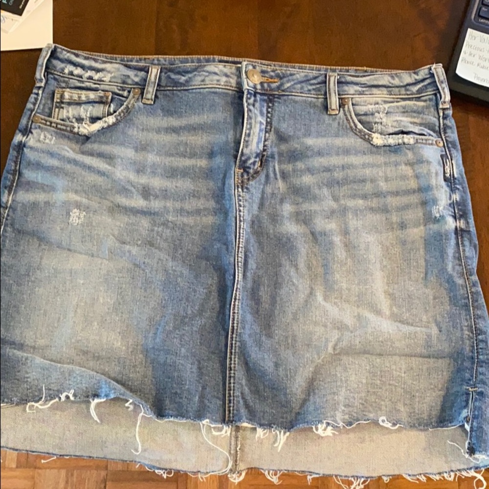 Silver Brand Jean Skirt
